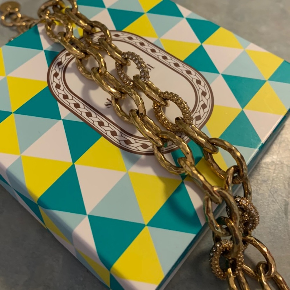 Vintage Stella & Dot chain necklace